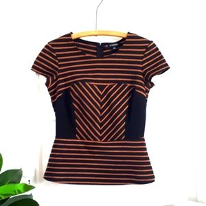 VTG Y2K Le Chateau Peplum Top